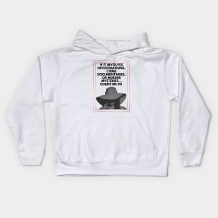 Mystery Woman Kids Hoodie